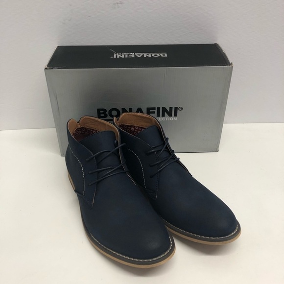 Bonafini ankle boot suede blue casual shoes - Picture 2 of 4